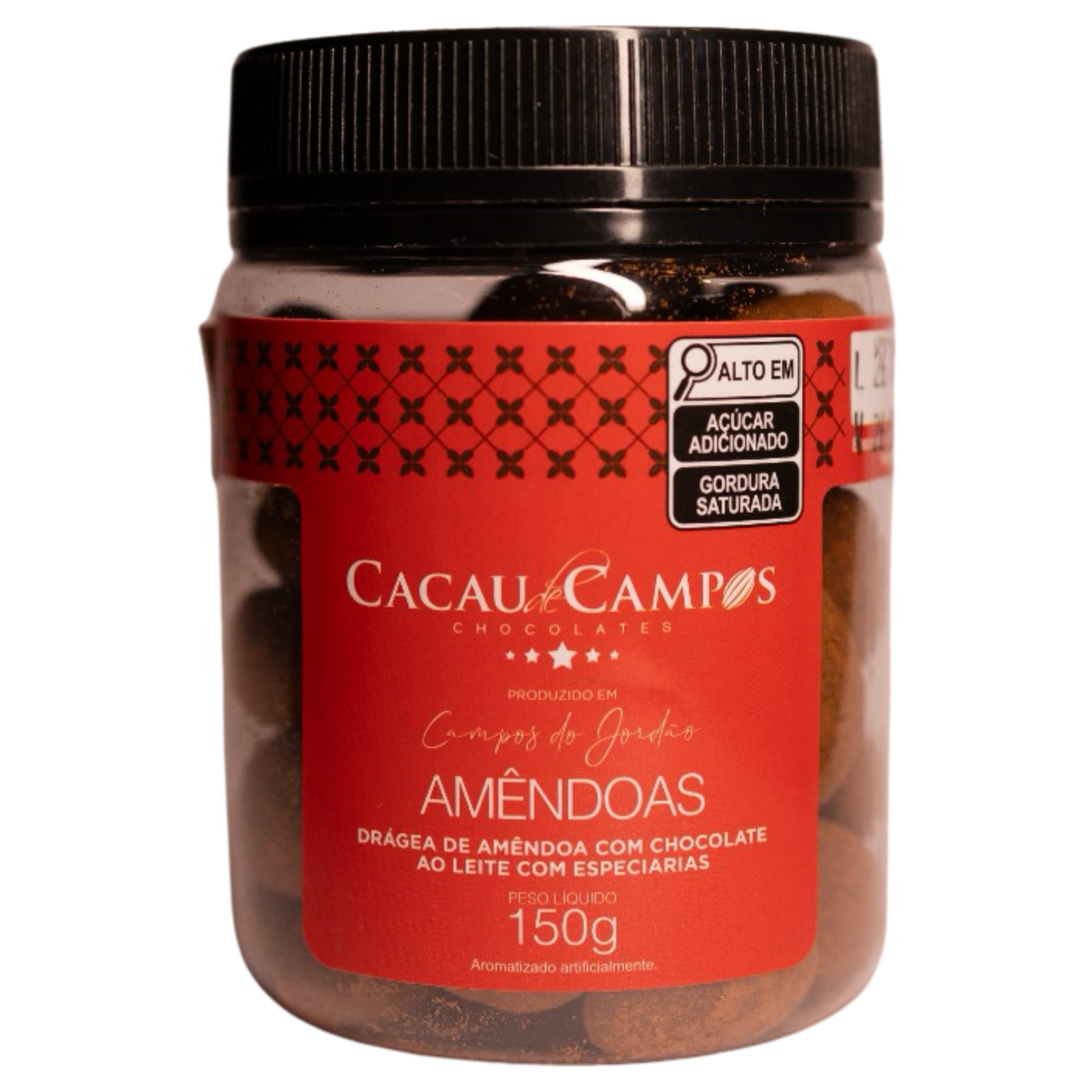 Drágeas de Chocolate ao Leite com Amêndoas - 150g