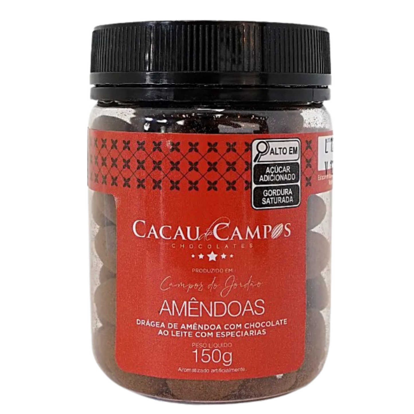 Drágeas de Chocolate ao Leite com Amêndoas - 150g