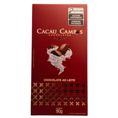 Barra de Chocolate Ao Leite - 90g