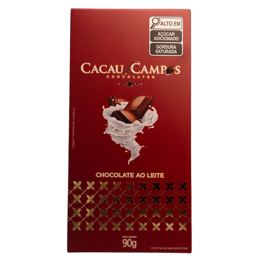 Barra de Chocolate Ao Leite - 90g