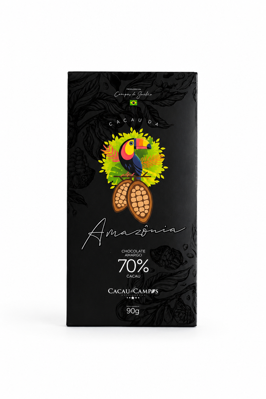 Barra de Chocolate 70% Cacau - 90g