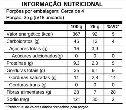 Barra de Chocolate Zero com Banana e Castanha de Caju - 90g