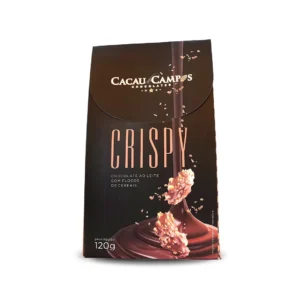 Crispy chocolate ao leite com flocs de cereais