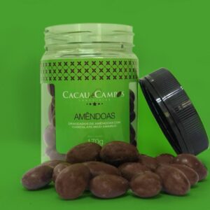 Drágeas de chocolate com Amêndoas