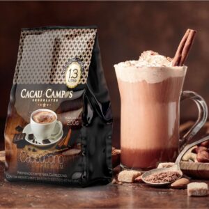 Preparo de Cappuccino