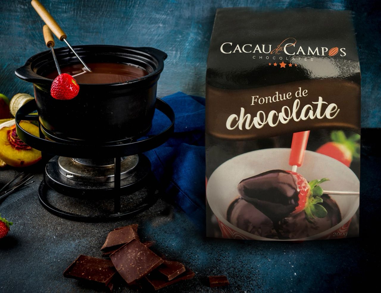Fondue de chocolate